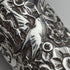 1896 British Antique Sterling Silver Relief Bird Sculpture Portable Perfume Bottle Sampson Mordan
